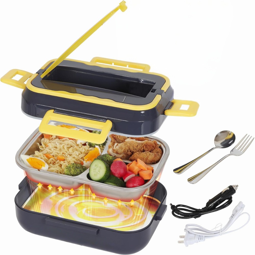 Lonchera Electrica Porta Comida Azul